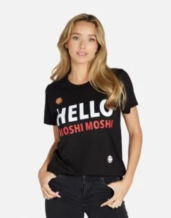 Wolf Hello Moshi -Lauren Moshi Shop M 2186 TNC 15075 BLK 01