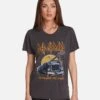 Wolf Def Leppard Truck W/ Crystals -Lauren Moshi Shop M 2186 TNC 15205 PBLK 01