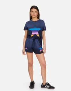 Zoa Color Stripe Star -Lauren Moshi Shop M 2186 TNC 15381 NVOMB 01 30826ec6 4be4 4192 82c7 a2ccf7c6df15