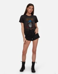 Wolf Guns N' Roses Skull -Lauren Moshi Shop M 2186 TNCG 15301 BKHZ 01