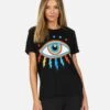 Edda Rainbow Lightning Eye -Lauren Moshi Shop ML 6072 VCT BLK 01