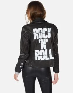 Posey Cracked RnR Spray -Lauren Moshi Shop cracked rock n roll leather moto jacked 1322 LTR 22843 BLK 05