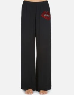 Waverly X Crystal Biting Lip -Lauren Moshi Shop lauren moshi X crystal biting lip pajama set 9116 MMS 23708 B BLK 09