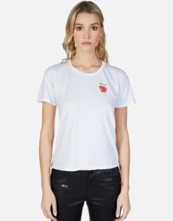 Croft Skull Apple -Lauren Moshi Shop lauren moshi bite me skull apple ss vintage tee 2213 CTT 13098 WHT 01