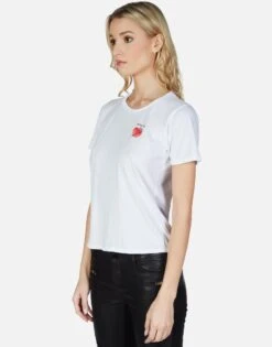 Croft Skull Apple -Lauren Moshi Shop lauren moshi bite me skull apple ss vintage tee 2213 CTT 13098 WHT 02