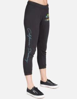 Alana Cali Dreaming -Lauren Moshi Shop lauren moshi cali dreaming crop sweatpant 4035 CSA 13095 ONYX 03