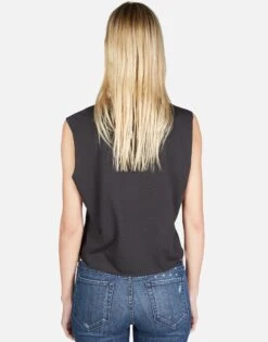 GiGi Cali Dreaming -Lauren Moshi Shop lauren moshi cali dreaming crop tank 2292 CTT 13093 ONYX 04