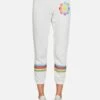Alana Skull Flower -Lauren Moshi Shop lauren moshi color skull flower crop sweatpant 4035 FTL 13139 MLK 04