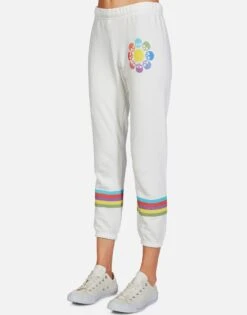 Alana Skull Flower 10 Alana Skull Flower -Lauren Moshi Shop lauren moshi color skull flower crop sweatpant 4035 FTL 13139 MLK 05