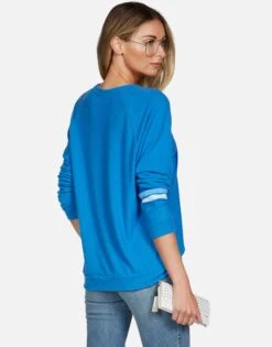 Everly Electric Evil Eye -Lauren Moshi Shop lauren moshi electric evil eye raglan pullover 1381 HAC 13191 SKBLU 04