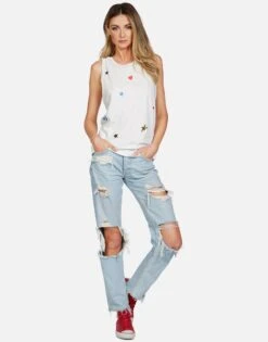 Peyton Evil Eye Elements 9 Peyton Evil Eye Elements -Lauren Moshi Shop lauren moshi evil eye elements high neck tank 2237 VCT 13187 MLK 01