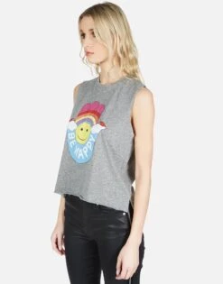 Kinzington Happy Hamsa -Lauren Moshi Shop lauren moshi happy hamsa vintage crop muscle tank 2172 VPR 13103 HEG 02