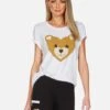 Croft Heart Teddy -Lauren Moshi Shop lauren moshi heart teddy vintage ss tee 2213 CTT 13275 WHT 09
