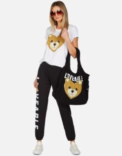 Croft Heart Teddy -Lauren Moshi Shop lauren moshi heart teddy vintage ss tee 2213 CTT 13275 WHT 16