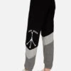 Charlene Inner Peace Sign -Lauren Moshi Shop lauren moshi inner peace sign color block sweatpants 4110 HGT 33345 BKCHHG 07