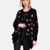 Isla Ombre Stars -Lauren Moshi Shop lauren moshi ombre stars cardigan wrap 1058 BRH 33367 BLK 02