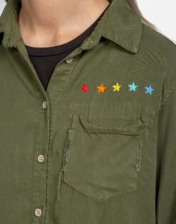 Sloane Rainbow Eye -Lauren Moshi Shop lauren moshi rainbow eye button up shirt 1221 LTW 22778E65 MILTY 04