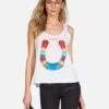 Magnolia X Rainbow Horseshoe -Lauren Moshi Shop lauren moshi rainbow horseshoe exclusive tank 2285 XCTH 13148 MILK 02