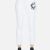 Alana Royal Skull -Lauren Moshi Shop lauren moshi royal skull crop sweatpant 4035 FTL 13089 WHT 02