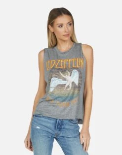 Kinzington Led Zeppelin 9 Kinzington Led Zeppelin -Lauren Moshi Shop led zeppelin vintage concert tank by lauren moshi 2172 LVP 13652 HEG 03