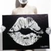 Canvas Lips Art 2 Canvas Lips Art -Lauren Moshi Shop lips on blk