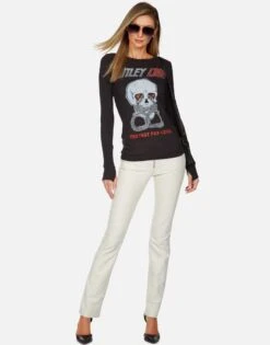 McKinley Too Fast For Love -Lauren Moshi Shop motley crue too fast for love fitted thermal top 2158 THR 13311 ONYX 06