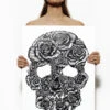 Canvas Skull Rose Art -Lauren Moshi Shop skull rose